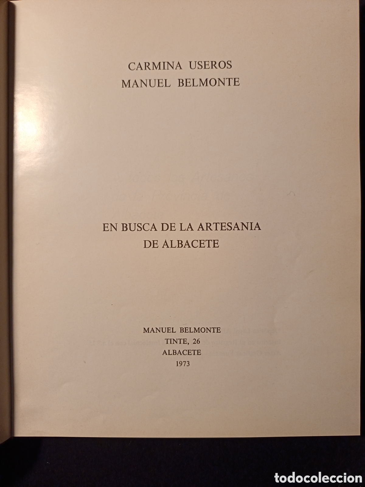 Libros: EN BUSCA DE LA ARTESAN&Iacute;A DE ALBACETE - Foto 5