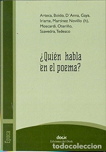 Livros em segunda m&atilde;o: &iquest;Qui&eacute;n habla en el poema? - Carlos Pereiro - Carlos Pereiro