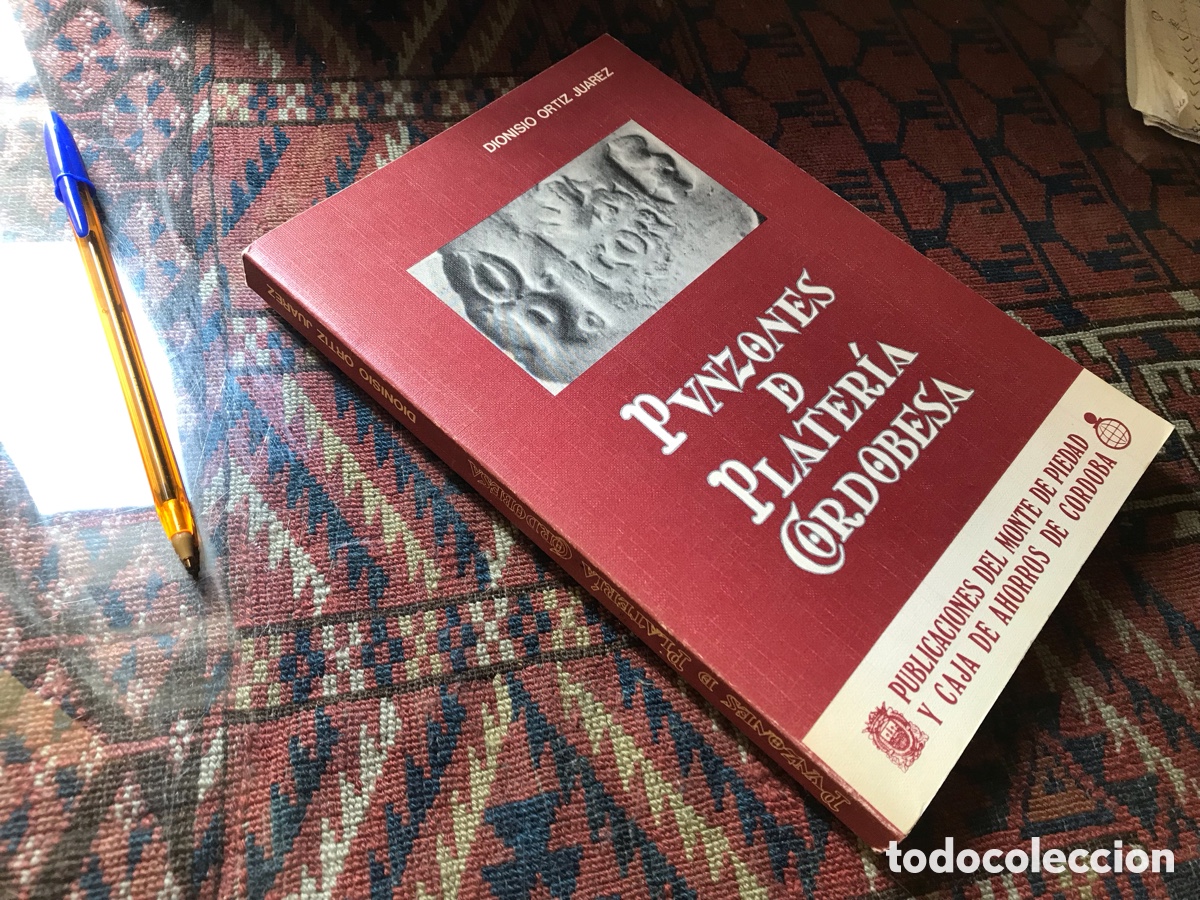 Libros: Punzones de plater&iacute;a cordobesa. Dionisio Ortiz Ju&aacute;rez
