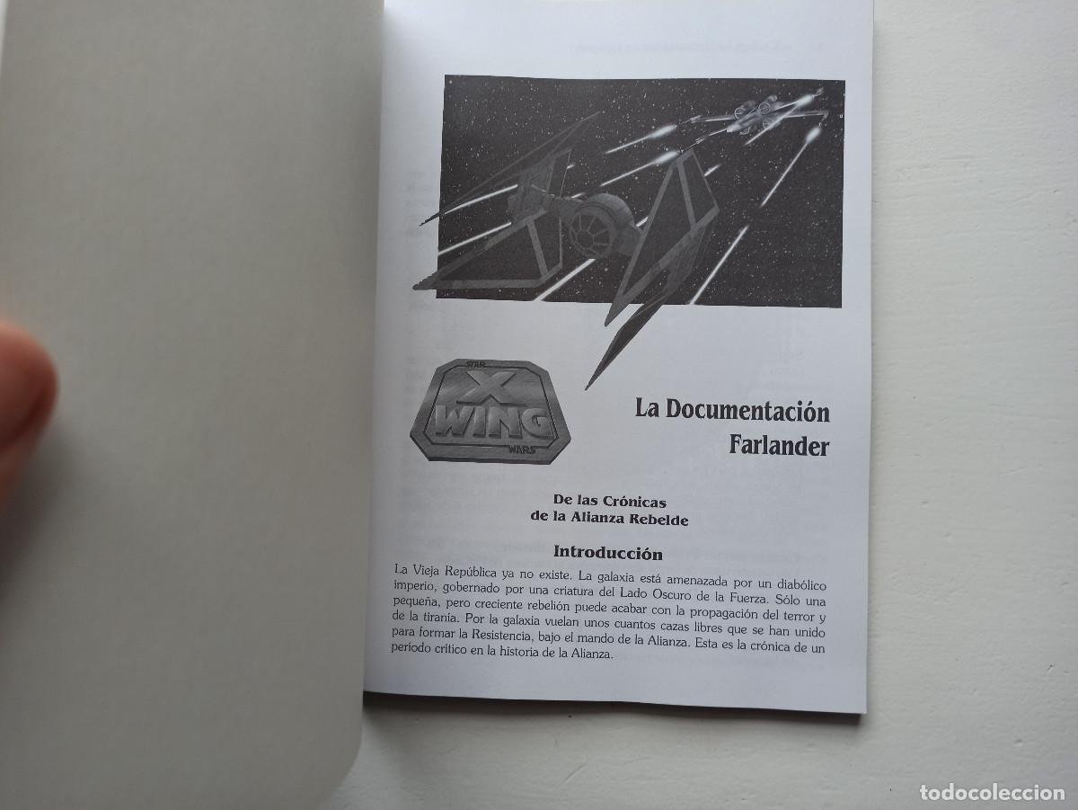 Libros: La documentaci&oacute;n Farlander - Star Wars X Wing - Foto 2