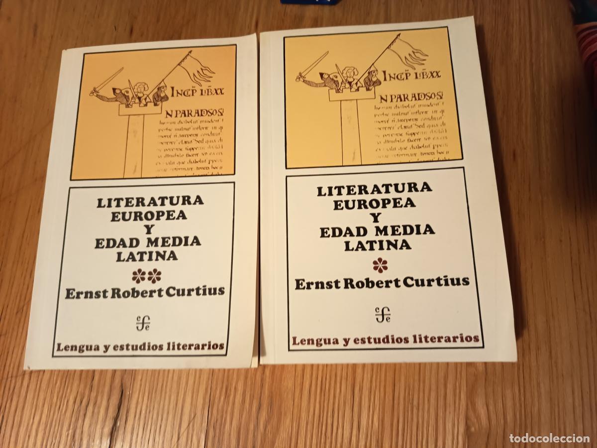 Libros: Literatura europea y Edad Media latina, I y II - CURTIUS, ERNST ROBERT