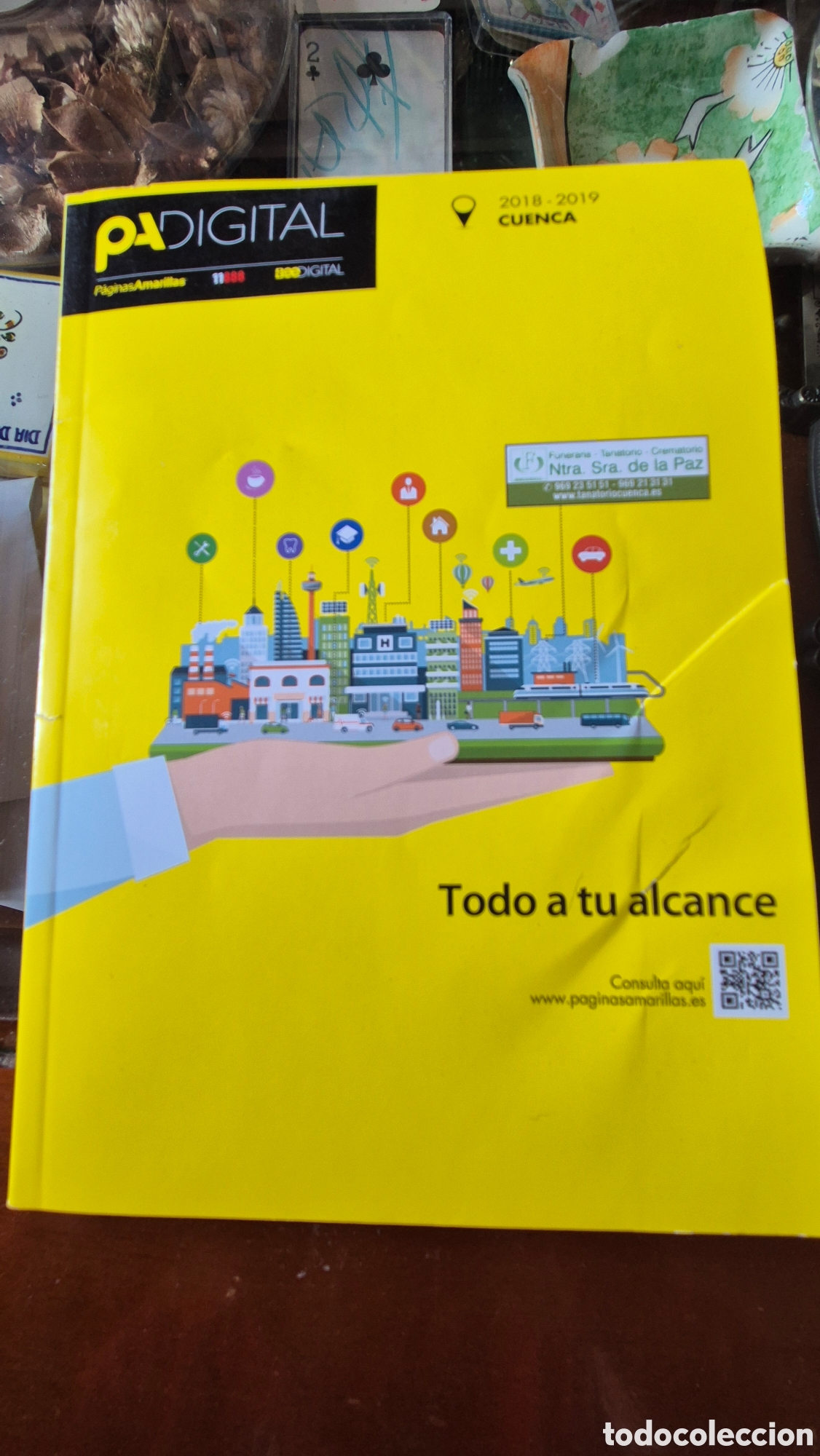 Libros: Gu&iacute;a P&aacute;ginas Amarillas Cuenca 2018-19