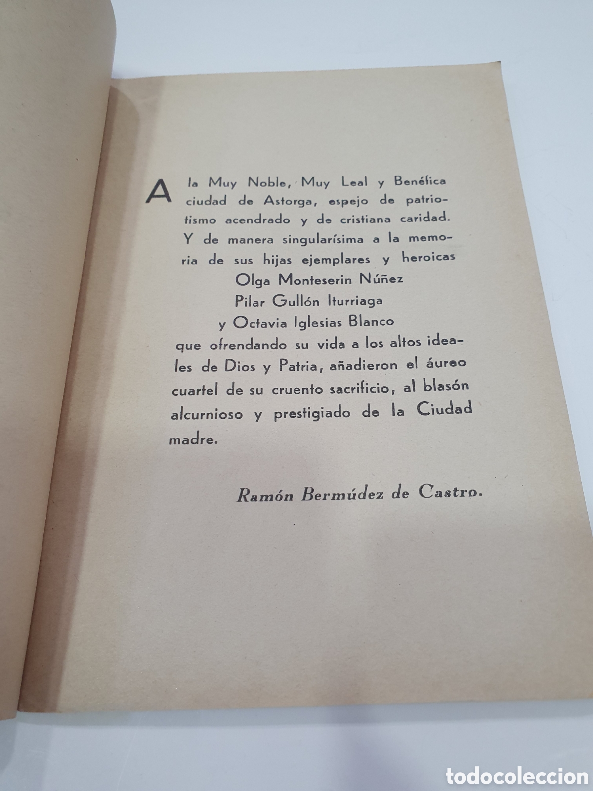 Libros: Discurso Ramon Bermudez de Castro y Pl&aacute;. 1939. (L131) - Foto 2