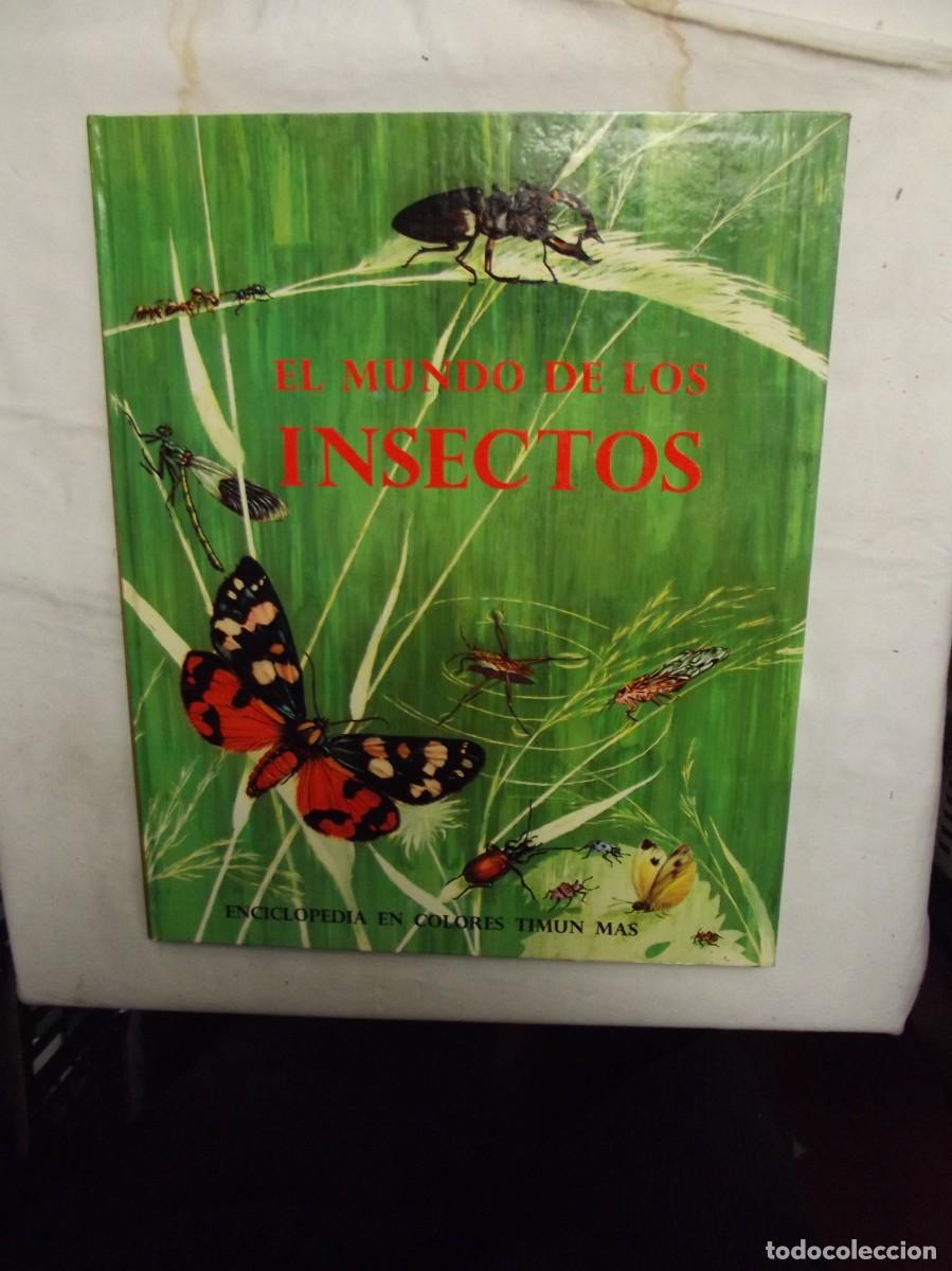 books: EL MUNDO DE LOS INSECTOS ( ENCICLOPEDIA EN COLORES TIMUN MAS )