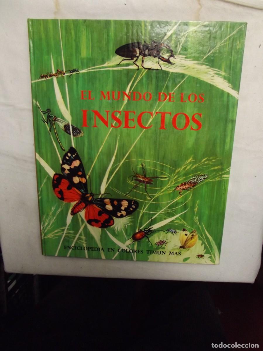 books: EL MUNDO DE LOS INSECTOS ( ENCICLOPEDIA EN COLORES TIMUN MAS )