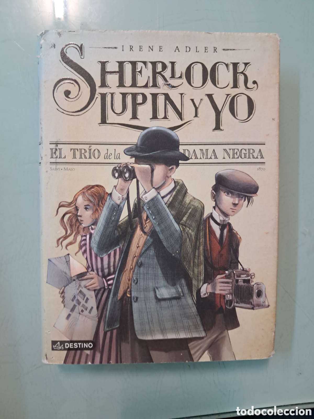 Livros em segunda m&atilde;o: Irene Adler, El trio de la dama negra, Destino sherlock jupin y yo