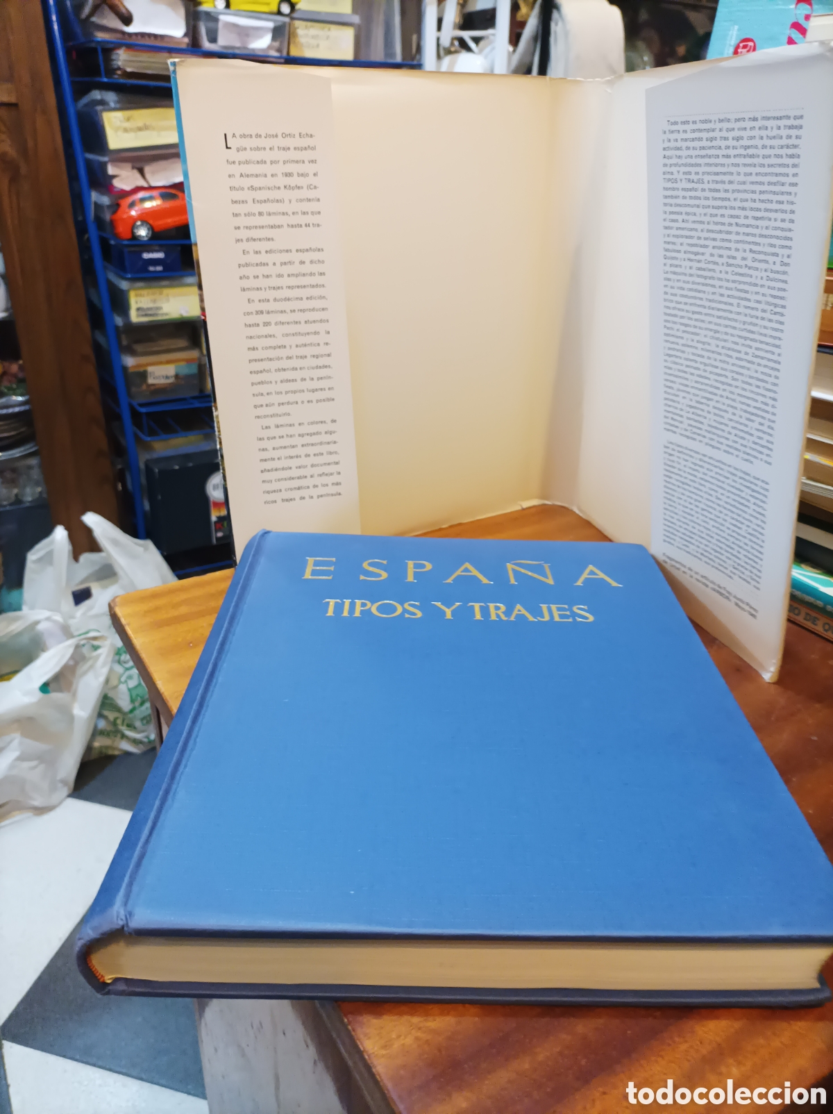 Livros em segunda m&atilde;o: ESPA&Ntilde;A TIPOS Y TRAJES . &Aacute;LBUM CON ALGUNAS L&Aacute;MINAS .JOSE ORTIZ ECHAGUE.1971