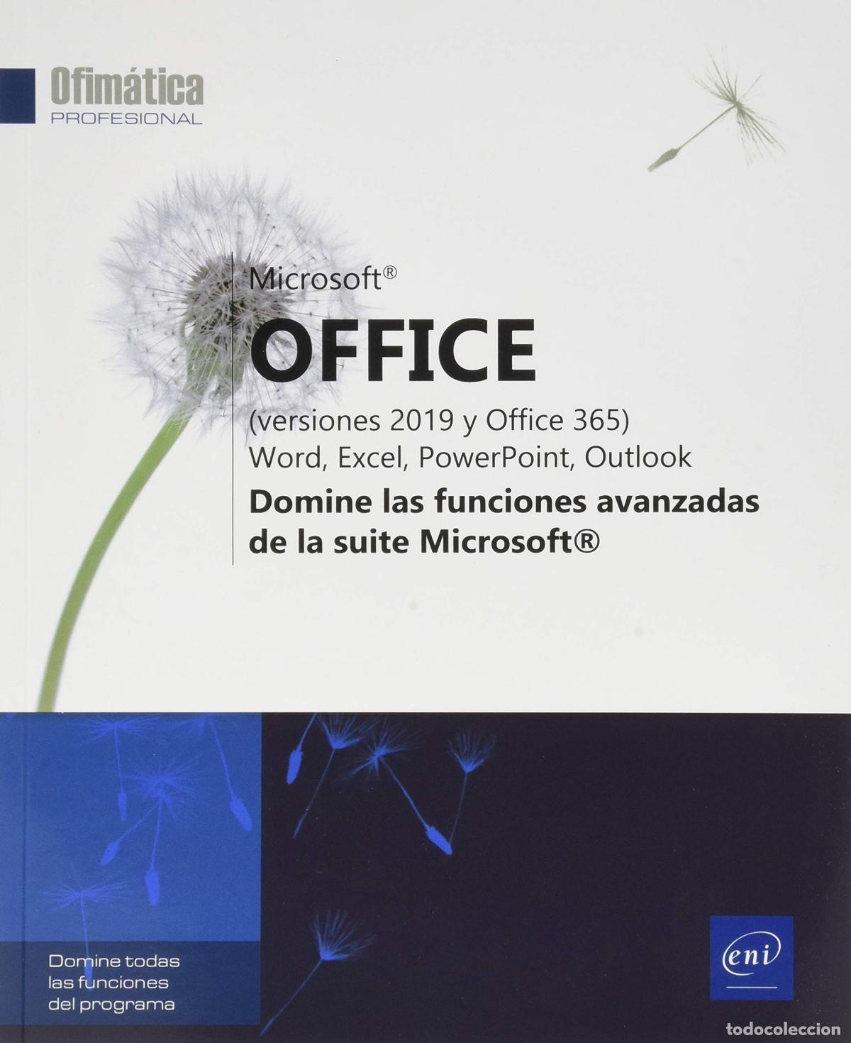 B&uuml;cher: Microsoft&reg; Office (versiones 2019 y Office 365): Word, Excel, PowerPoint, Outlook - Domine las funci
