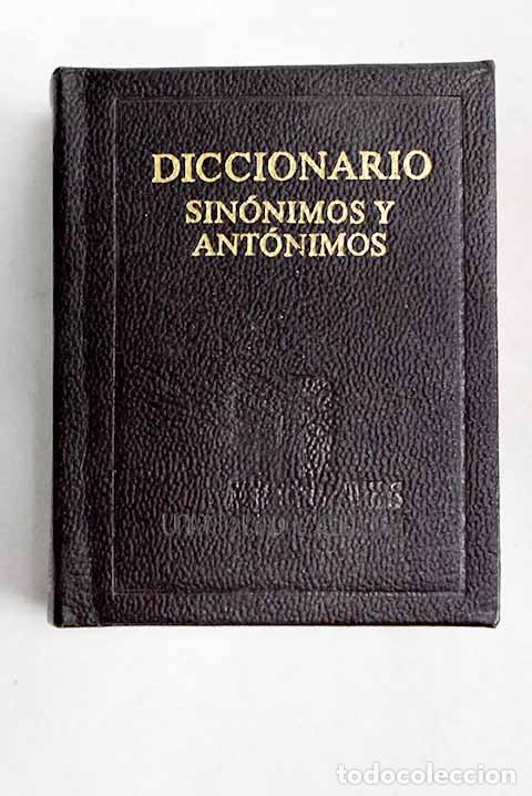 Livros em segunda m&atilde;o: Diccionario sin&oacute;nimos y ant&oacute;nimos.- Jar&aacute;iz, Isabel
