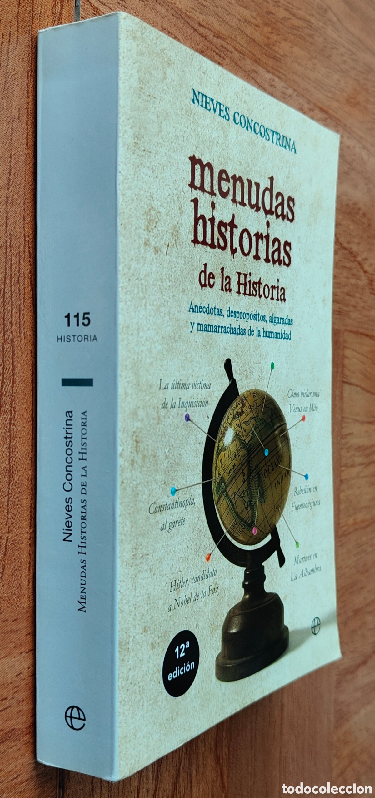 Livros em segunda m&atilde;o: Menudas Historias de la Historia - Nieves Concostrina
