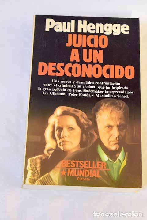 Libros: Juicio a un desconocido.- Hengge, Paul