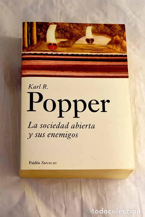 Livros em segunda m&atilde;o: La sociedad abierta y sus enemigos: con una adenda del autor.- Popper, Karl R.