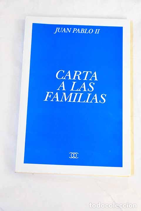 Libros: Carta a las familias