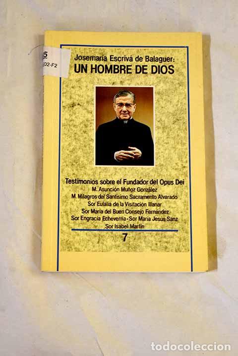 Libros: Josemar&iacute;a Escriv&aacute; de Balaguer