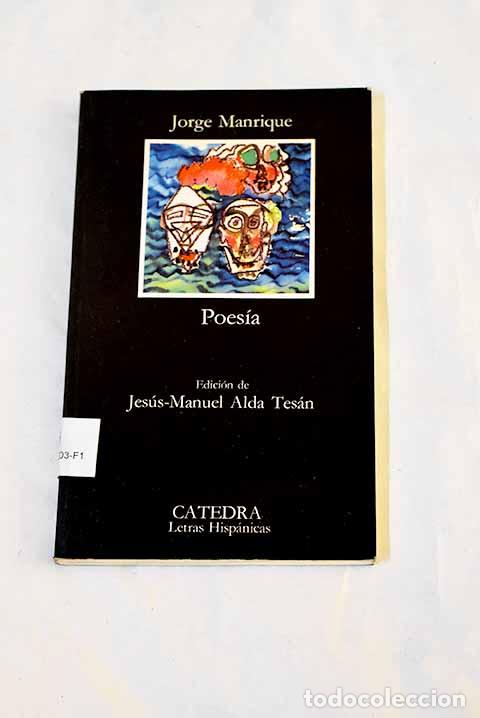 Libros: Poes&iacute;a: Manrique, Jorge.- Manrique, Jorge