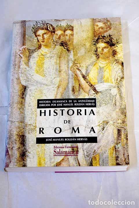 B&uuml;cher: Historia Salamanca de la antiguedad, tomo 1. Historia de Roma