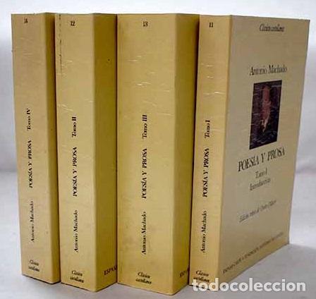 Libros: Poes&iacute;a y prosa: Machado, Antonio.- Machado, Antonio
