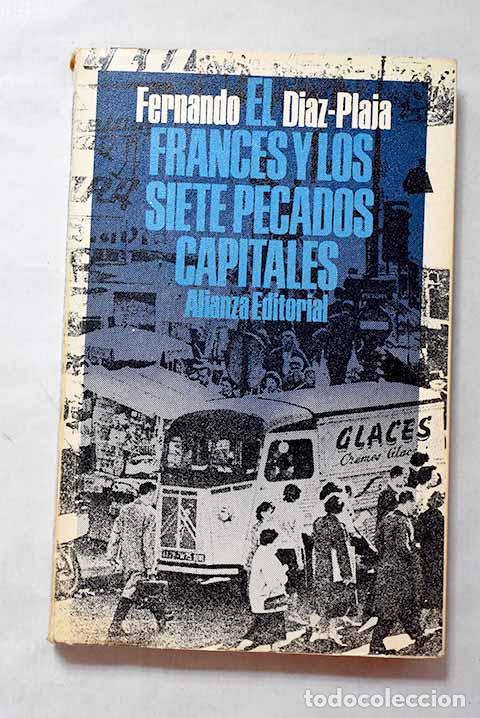 Libros: El franc&eacute;s y los siete pecados capitales.- D&iacute;az-Plaja, Fernando