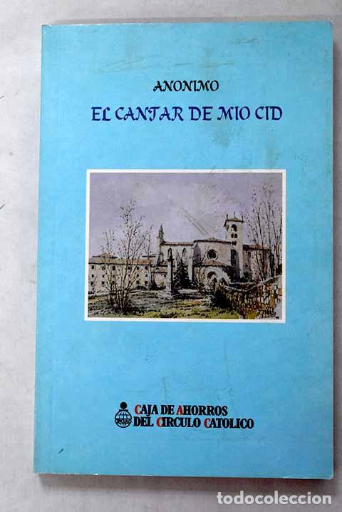 Libros: El cantar de mio cid