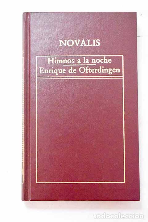 Libros: Himnos a la noche: Novalis.- Novalis