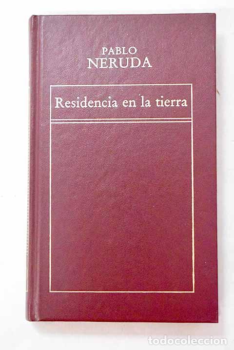 Libros: Residencia en la tierra.- Neruda, Pablo - Foto 1