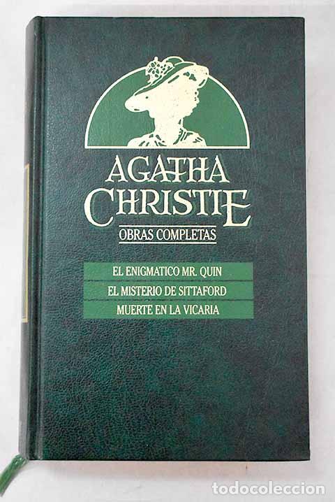 Libri di seconda mano: El enigm&aacute;tico Mr. Quin ; El misterio de Sittaford ; Muerte en la vicar&iacute;a.- Christie, Agatha