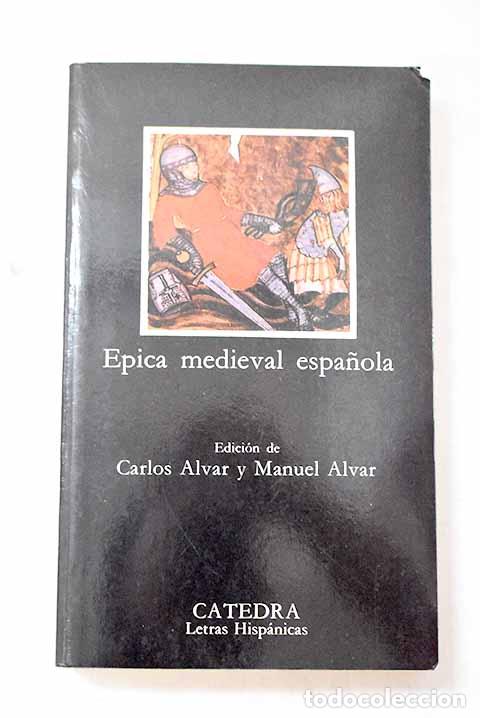 Libros: &Eacute;pica medieval espa&ntilde;ola