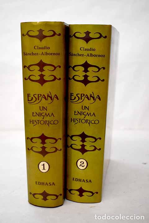 Libros: Espa&ntilde;a : un enigma hist&oacute;rico.- S&aacute;nchez-Albornoz, Claudio