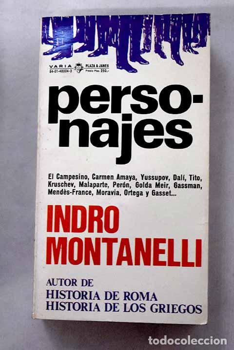 Libros: Personajes: Montanelli, Indro.- Montanelli, Indro