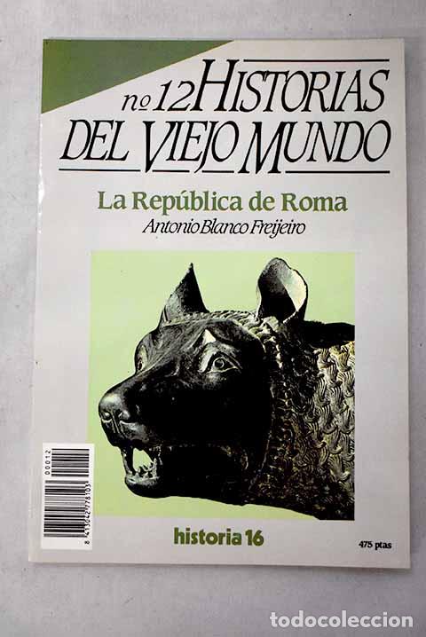 books: La rep&uacute;blica de roma