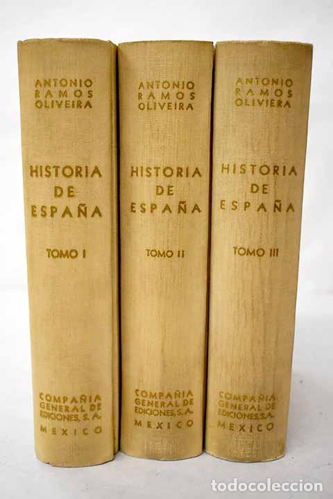books: Historia de Espa&ntilde;a: Ramos-Oliveira, Antonio.- Ramos-Oliveira, Antonio
