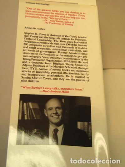 Libros: The 7 Habits of Highly Effective People- 9780671708634