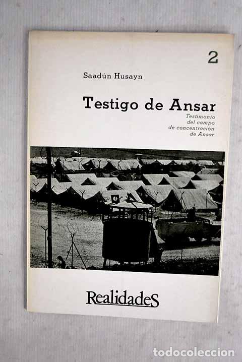 books: Testimonio del campo de concentraci&oacute;n de Ansar.- Husayn, Saad&uacute;n