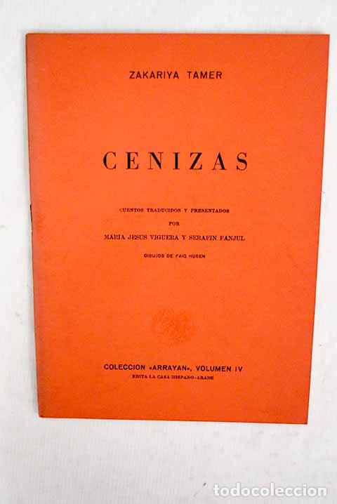 books: Cenizas: Tamir, Zakariya.- Tamir, Zakariya