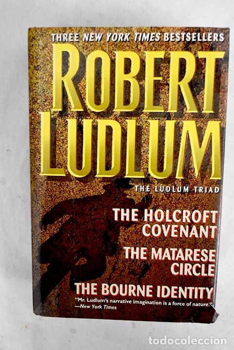 books: Three complete novels.- Ludlum, Robert