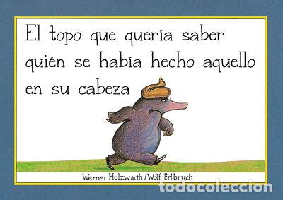 Livros em segunda m&atilde;o: El topo que quer&iacute;a saber qui&eacute;n se hab&iacute;a hecho aquello en su cabeza- 9788448854522