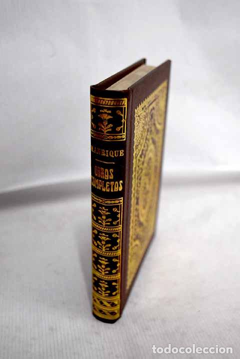 Livres: Obras completas: Manrique, Jorge.- Manrique, Jorge