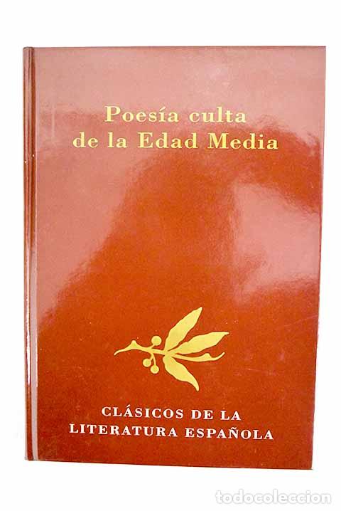 books: Poes&iacute;a culta de la edad media