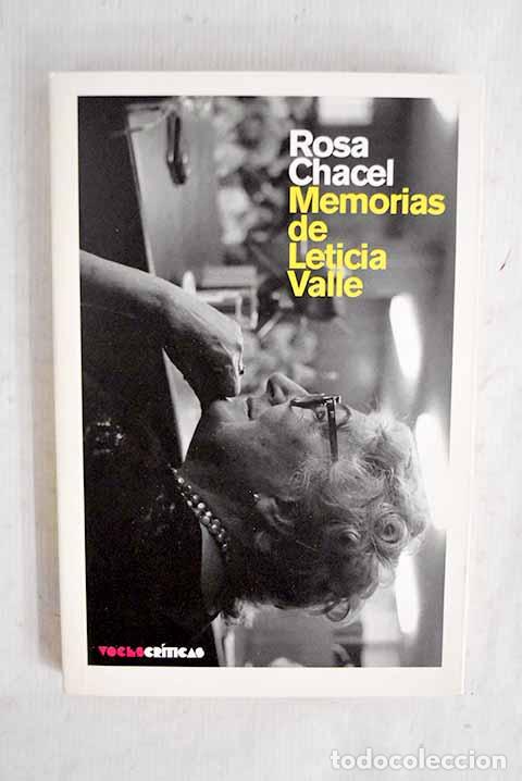 Livros em segunda m&atilde;o: Memorias de Leticia Valle.- Chacel, Rosa