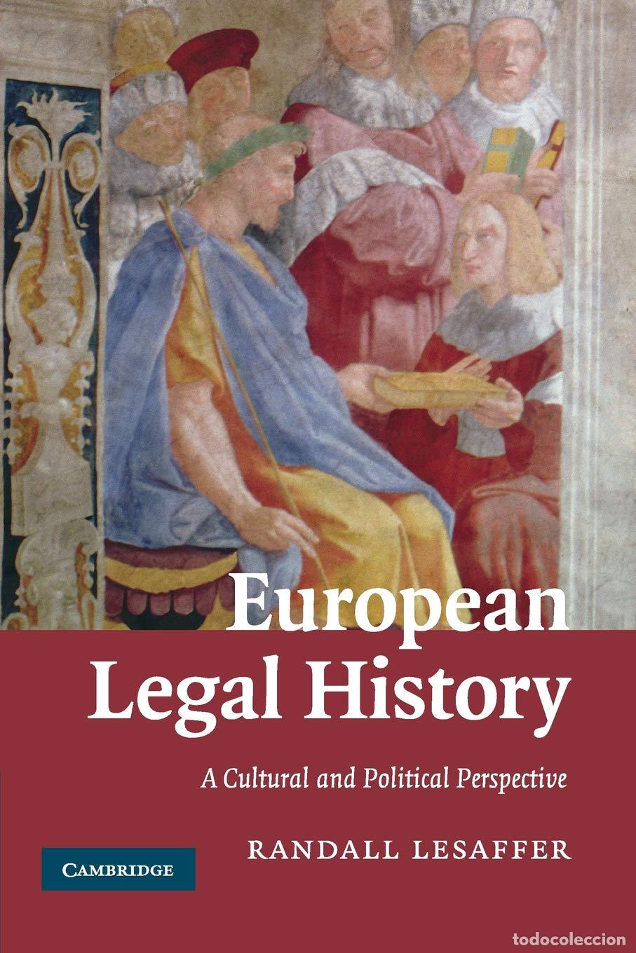 books: European Legal History: A Cultural and Political Perspective