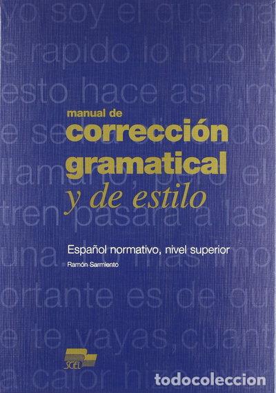 Livros em segunda m&atilde;o: Manual de correcci&oacute;n gramatical y de estilo- 9788471436061