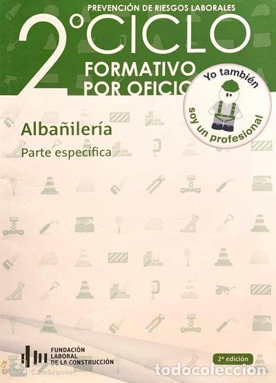 B&uuml;cher: 2&ordm; Ciclo Formativo Por Oficio. Alba&ntilde;iler&iacute;a Parte Espec&iacute;fica- 9788415205906