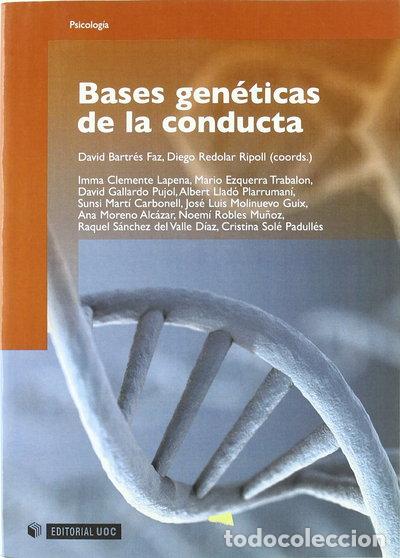 Libros: Bases gen&eacute;ticas de la conducta- 9788497887717