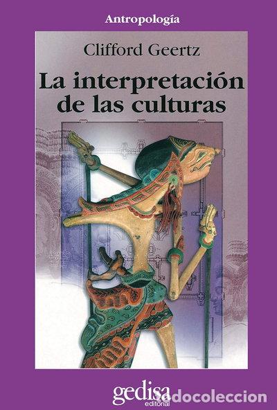 Libros: La interpretaci&oacute;n de las culturas- 9788474323337