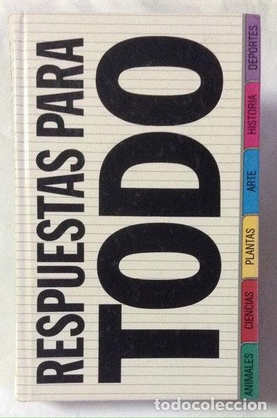 Libros: Respuestas para todo- 9788424121372