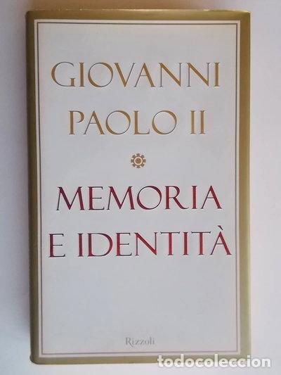 Livres: Memoria e identit&agrave;- 9788817006019