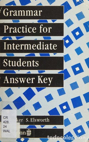 Livros em segunda m&atilde;o: Grammar Practice for Intermediate Students Answer Key- 9780582558939