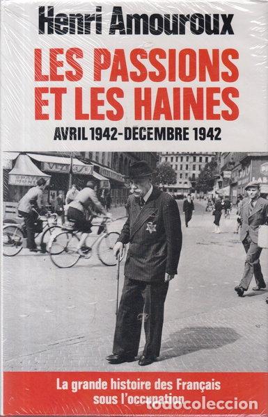 Livros em segunda m&atilde;o: Les passions et les haines avril 1942-d&eacute;cembre 1942- 9782724231243