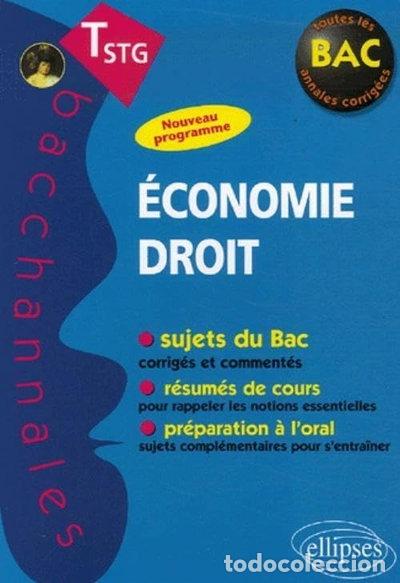Libri di seconda mano: &Eacute;conomie-Droit. Terminale STG- 9782729832322