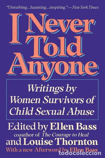 Libros: I Never Told Anyone- 9780060965730